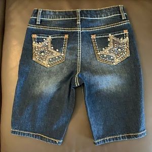 NWOT stretch jean shorts